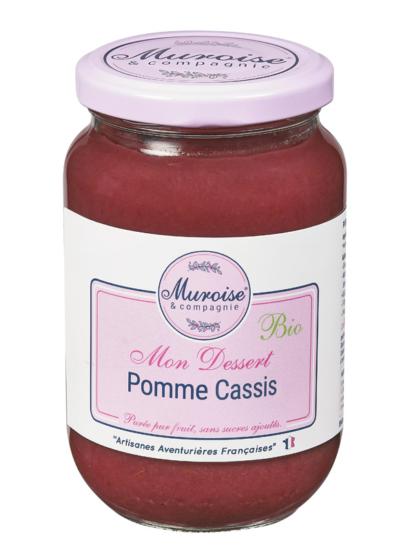 Purée pomme cassis